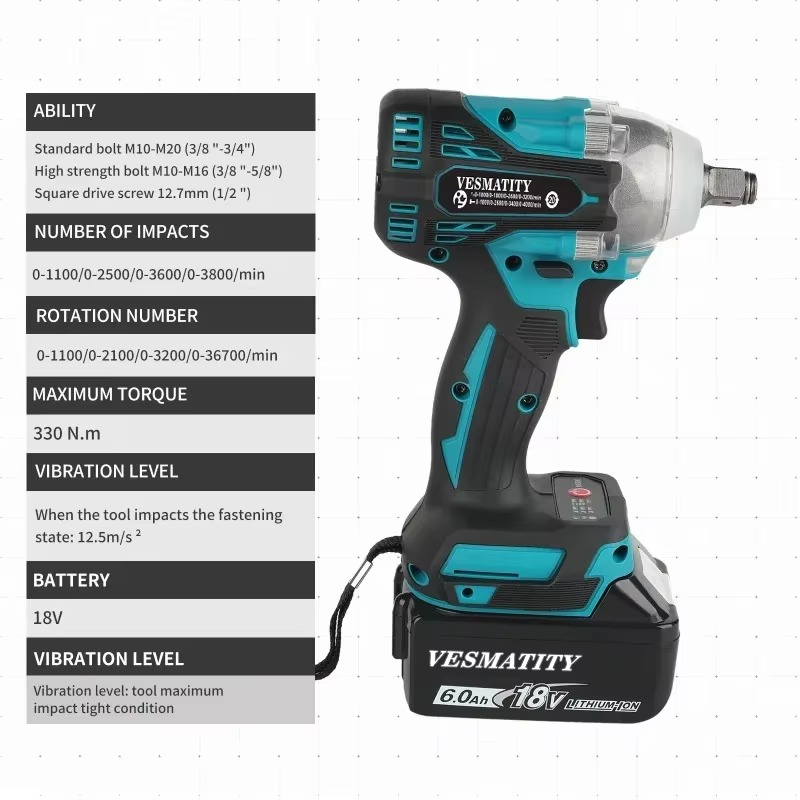 DTW300 Impact Wrench 330Nm Hig - Makita Drill Dtw300 recension och pris