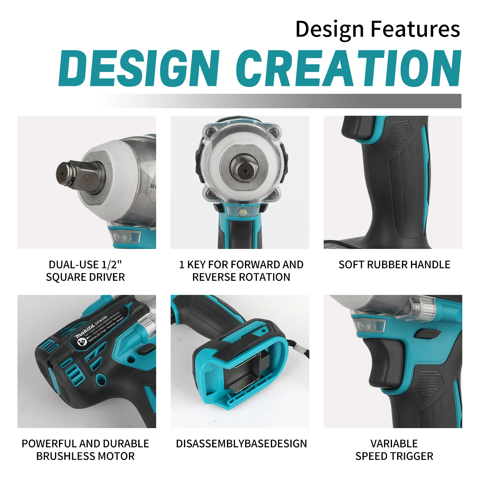 For Makita DTW300 Brushless Im - Makita Drill Dtw300 recension och pris